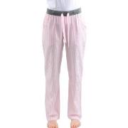 Esprit Calista Flannel Pants Weiß/Rosa Baumwolle 38 Damen