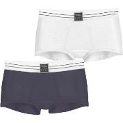 Björn Borg 2P Original Boxer Shorts Weiß/Grau Ökologische Baumwolle Sm...