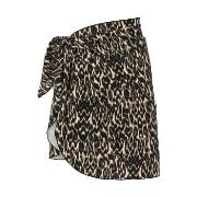 Damella Greta Basic Sarong Leopard One Size Damen