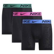 Nike 3P Essentials Micro Boxer Brief Schwarz Muster Polyester Medium H...