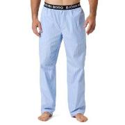 Björn Borg Core Woven Logo Pyjama Pants Hellblau Baumwolle Small Herre...