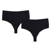 Pierre Robert 2P Invisible Micro High Waist String Schwarz Small Damen