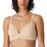 Schiesser BH Invisible Soft Bra With Underwired Bra Crème A 70 Damen