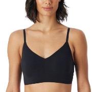 Schiesser BH Invisible Soft Bustier Padded Bralette Schwarz 38 Damen