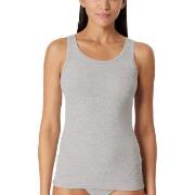 Schiesser Pure Rib Organic Cotton Top Grau 38 Damen