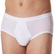 Schiesser Fine Rib Sport Brief 3XL-6XL Weiß Baumwolle 3XL Herren