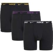 Nike 6P Everyday Essentials Cotton Stretch Boxer Lila/Schwarz Baumwoll...