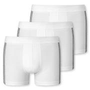 Schiesser 3P 95-5 Stretch Shorts 3XL-4XL Weiß Baumwolle 3XL Herren