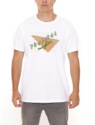 BAD+MAD Rio Tee Herren Kurzarm-Shirt mit großem Front-Print Baumwoll-T...