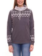 KangaROOS Damen Rollkragen-Pullover mit Kordelzug Baumwoll-Shirt 90380...