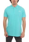 Kappa Veeny Pique Poloshirt Herren Baumwoll-Shirt mit Logo-Stick 70713...