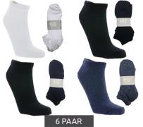 6 Paar H.I.S Sneaker-Strümpfe Oeko-Tex zertifizierte Baumwoll-Socken 8...