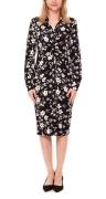 Aniston SELECTED Kleid luftiges Damen Sommer-Kleid mit Allover Blumen-...