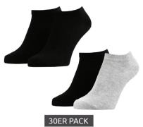 30 Paar Albert Schäfer Sneaker-Socken Voll-Frottee Baumwoll-Strümpfe S...