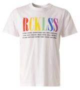 YOUNG & RECKLESS Spectrum Herren T-Shirt Baumwoll-Shirt mit buntem Sch...