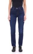 LEVI´S 724 Damen Slim Straight Jeans High-Rise Denim-Hose 44408450 Bla...