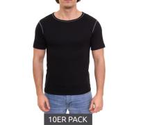 10er Pack PUREWORK Herren Thermo-Shirts atmungsaktives Funktions-Shirt...