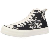 REPLAY Damen High Top Sneaker mit Logo-Schriftzug und Blumendruck C000...