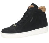 SANSIBAR Damen High Sneaker Echtleder-Schuhe mit kleinem Plateau 10615...