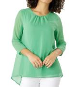 Aniston selected Damen Bluse Sommer-Bluse 3/4 Arm Chiffon-Shirt 275965...