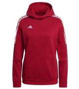 adidas Tiro21 Damen Sweatshirt nachhaltiger Baumwoll-Hoodie Winter-Pul...