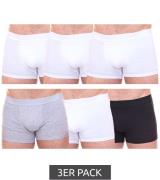 3er Pack watson´s Herren Boxershorts im Retro-Stil Baumwoll-Shorts Sch...