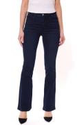 HECHTER PARIS Damen Jeans Bootcut stylische Denim-Hose im 5-Pocket-Sty...