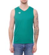 Wilson Herren nachhaltiges Tank-Top Trainings-Shirt mit V-Ausschnitt S...