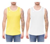 Wilson Herren nachhaltiges Tank-Top Wende-Shirt Sport-Shirt Fitness OU...