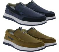 Gaastra Herren Slipper zeitlose Low-Top Schuhe mit Echtleder-Anteil Mo...