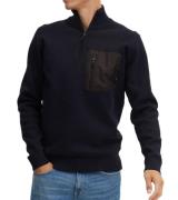 INDICODE Meddo Herren Strick-Pullover mit Brusttasche Baumwoll-Troyer ...