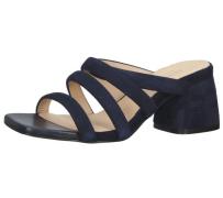 PETER KAISER Damen Pantolette Echtleder-Sandale in Veloursleder Sommer...