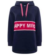 ZWILLINGSHERZ Beate Hoodie Damen Kapuzen-Pullover mit umlaufendem HAPP...