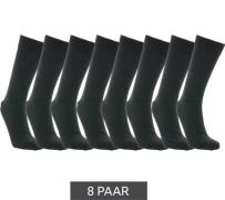 8 Paar GÖTZBURG Herren schlichte Baumwoll-Socken OEKO-TEX Standard 100...