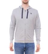 U.S. POLO ASSN. Herren Sweat-Jacke mit Kapuze Baumwoll-Jacke 162 62510...