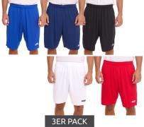 3er Pack JAKO Manchester 2.0 Traingsshorts Herren Sport-Shorts ohne In...