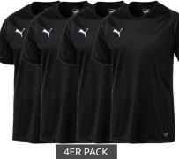 4er Sparpack PUMA Liga Jersey Core T-Shirt Herren Sport-Shirt Fitness-...