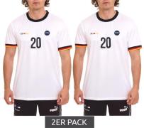 2er Pack NIVEA MEN Herren Fan-Trikot nachhaltiges Deutschland Fußball-...