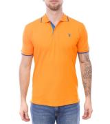 U.S. POLO ASSN. Herren Polo-Shirt Basic-Shirt Baumwoll-Shirt Kurzarm-S...