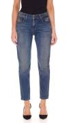 LTB Mika Simple Damen Boyfriend-Jeans Baumwoll-Hose mit Undamaged Wasc...