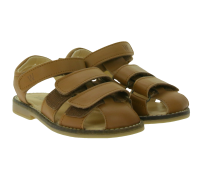 WHEAT Addison Kinder Leder-Sandalen für Mädchen mit Klettverschluss So...