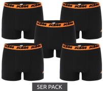 5er Pack KTM Herren Boxershorts Baumwoll-Boxershorts Unterwäsche mit L...