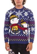 PEANUTS Snoopy Ugly Christmas Sweater Strick-Pullover für Damen und He...