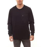 SOLID Jonko Herren Sweater hochwertiger Rundhals-Pulli 21300491 Schwar...