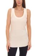 bruno banani Damen Ripp-Top schimmerndes Damen Tank-Top nachhaltig 993...