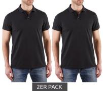 2er Pack NORTHERN COUNTRY Herren Polo-Shirt mit Stifthalter Baumwoll-S...