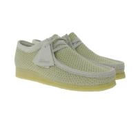 Clarks Wallabee Herren Schnürschuhe Mesh-Sneaker mit Echtleder Halbsch...