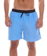 urban ace Herren Badeshorts schnell trocknende Bade-Hose mit Kordelzug...