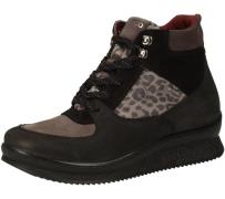 IGI&CO Damen GORE-TEX Wildleder Mid-Cut Sneaker mit Leoparden-Muster S...