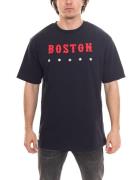 NEW ERA MLB Boston Red Sox Heritage Herren Baumwoll-Shirt trendiges Ku...